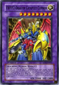 VWXYZ-Dragon Catapult Cannon [EEN - EEN-EN031] Super Rare MP - Image 1