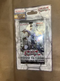 Yugioh - Shining Victories Booster Pack - 1st Edition Never Opened Sealed - Image 1