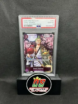 2025 One Piece EN CS 25-26 Event Pack #067 Zoro-Juurou PSA 10 GEM MINT - Image 1