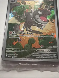 SEALED Tyrunt Pokemon Center Promo Stamped Exclusive Card Perfect Order MEP 070 - Image 2
