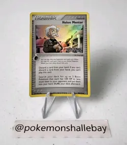 Holon Mentor 93/113 - EX Delta Species *EXC* STAMPED Reverse Holo Pokemon Card - Image 1