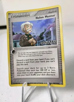 Holon Mentor 93/113 - EX Delta Species *EXC* STAMPED Reverse Holo Pokemon Card - Image 2
