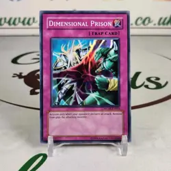 Dimensional Prison WC08-EN003 Super Rare Yugioh Card Near Mint - Image 1