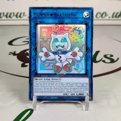 Yummy Snatchy JUSH-EN022 Ultra Rare 1st Edition Yugioh Card Near Mint - Image 1