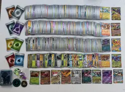 Pokemon Cards Bulk Job Lot 650+ Cards Inc Holos, Reverse Holos, Mega Ex & More 2 - Image 1