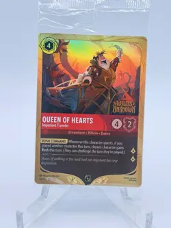 Queen of Hearts - Impatient Traveler 46 Disney Lorcana Promo Cards Holo NM ++ - Image 1