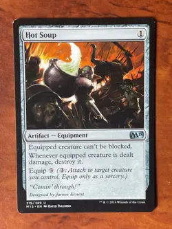 Hot Soup MTG Magic the Gathering Card LP Lightly Played M15 - Image 1