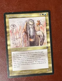 MTG Rasputin Dreamweaver LEGENDS - Reserved List - Image 1