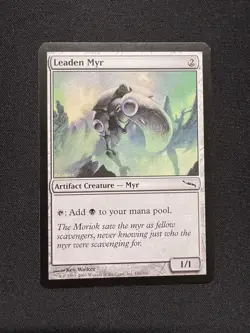 LEADEN MYR Mirrodin - Magic: The Gathering - LP - Image 1