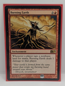 MTG Burning Earth Magic 2014 (M14) Regular Rare NM - Image 1