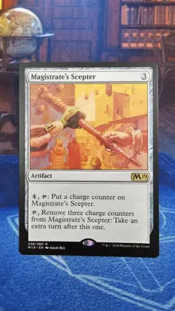 1 X Magistrate's Scepter Core Set 2019 Regular - Image 1