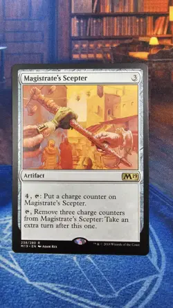 1 X Magistrate's Scepter Core Set 2019 Regular - Image 3