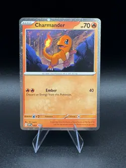 Charmander SVP 047 Black Star Promos Cosmos Holo Starter Pokemon 151 TCG 2023 NM - Image 1