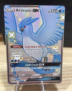 Pokemon TCG Articuno GX SV54/SV94 Hidden Fates Shiny Vault Holo Full Art - Image 1