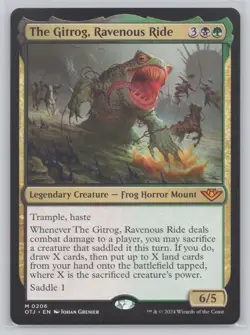 The Gitrog, Ravenous Ride Normal M Outlaws of Thunder Junction 206 NM - Image 1