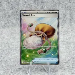 Sacred Ash 115/088 Ultra Rare Full Art Perfect Order Pokemon TCG - Image 1