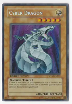 Yugioh Cyber Dragon CT03-EN002 Secret Rare Limited Edition MP - Image 1