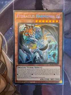 Fydraulis Harmonia BLZD-EN024 Secret Rare NM-M 1st Edition - Image 1