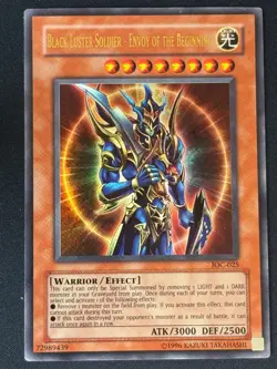 Black Luster Soldier - Envoy Of The Beginning IOC-025 Ultra Rare EN NM YUGIOH - Image 1