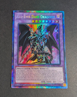 Yugioh Red Eyes Dark Dragoon RA02-EN021 Collectors Rare 1st Edition Near Mint - Image 1