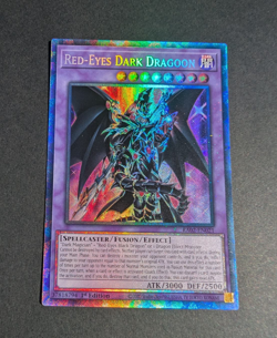 Yugioh Red Eyes Dark Dragoon RA02-EN021 Collectors Rare 1st Edition Near Mint - Image 5