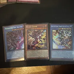 Black Chaos CORI-EN001 1st Edition Secret Rare (mind shuffle mini core) - Image 1