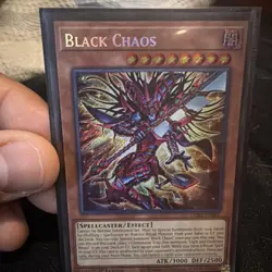 Black Chaos CORI-EN001 1st Edition Secret Rare (mind shuffle mini core) - Image 2