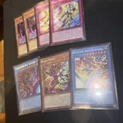 Black Chaos CORI-EN001 1st Edition Secret Rare (mind shuffle mini core) - Image 5