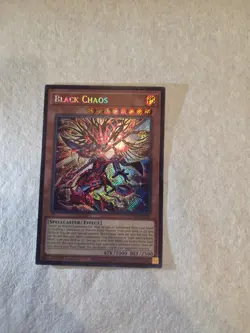 1X NM Black Chaos - CORI-EN001 - Secret Rare 1st Edition - Image 1
