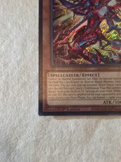 1X NM Black Chaos - CORI-EN001 - Secret Rare 1st Edition - Image 3