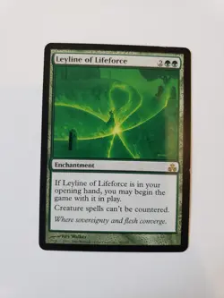 Leyline of Lifeforce Guildpact Regular LP MTG Magic the Gathering - Image 1