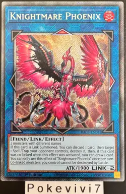 Carte YU-GI-OH! KNIGHTMARE PHOENIX RA03-EN042 PSR NEUF - Image 1