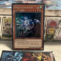 Spell Canceller SBCB-EN174 Speed Duel: Battle City Box 1st Ed. Secret Rare NM - Image 1
