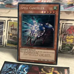 Spell Canceller SBCB-EN174 Speed Duel: Battle City Box 1st Ed. Secret Rare NM - Image 3