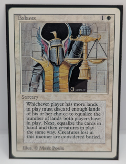 MTG Balance Revised Edition Regular NM - Image 1