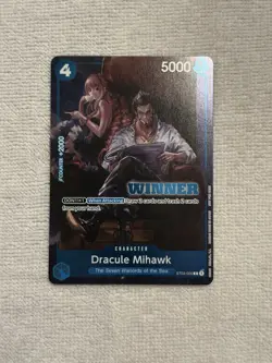 Dracule Mihawk (Winner Pack Vol. 4) - One Piece Promotion Card - Image 1