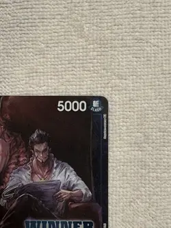 Dracule Mihawk (Winner Pack Vol. 4) - One Piece Promotion Card - Image 2