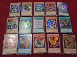Lot #7 Yu-Gi-Oh! Card Collection of 15x Yugioh Cards! See Photos. All Holo Foil - Image 1