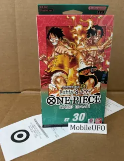 Bandai One Piece Card Game Starter Deck EX Luffy & Ace ST-30 English Sealed New - Image 2