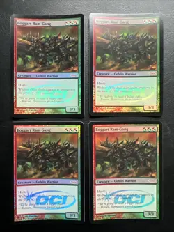 Boggart Ram-Gang WPN & Gateway Promos Foil x4 - Playset - Image 1
