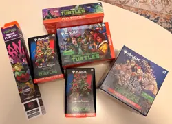 Magic: The Gathering Teenage Mutant Ninja Turtles LOT Team Up Bundle Booster - Image 1