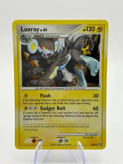 Pokemon TCG Platinum Arceus - Luxray 5/99 Holo Rare LP - Image 1