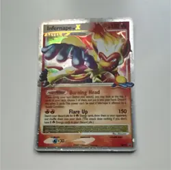 Pokemon TCG Infernape LV.X DP10 Diamond & Pearl Promo Holo ENG 120 HP - Image 1