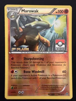 Pokemon League Challenge Marowak 1st Place Stamp #78 - Image 1