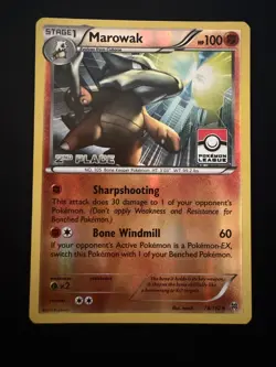 Pokemon League Challenge Marowak 2nd Place Stamp #78 - Image 1