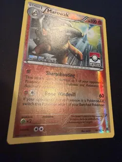 Pokemon League Challenge Marowak 2nd Place Stamp #78 - Image 3