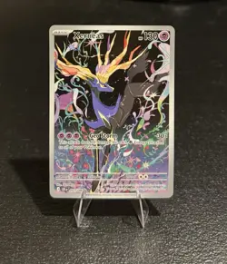 Pokemon TCG Xerneas 91/86 Illustration Rare Chaos Rising - Image 1