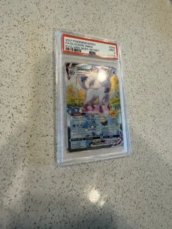 2021 Pokemon Sword & Shield Evolving Skies Glaceon VMAX #209 Fa Secret PSA 9 - Image 2
