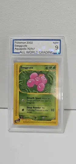 Exeggcute 76/147 Aquapolis E-Reader Rare Unlimited WOTC Pokemon TCG MINT Grade 9 - Image 2