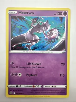 Pokemon - Mewtwo 056/172 - Brilliant Stars - Non Holo Rare - Near Mint - Image 1